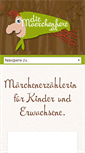 Mobile Screenshot of diemaerchenhexe.at